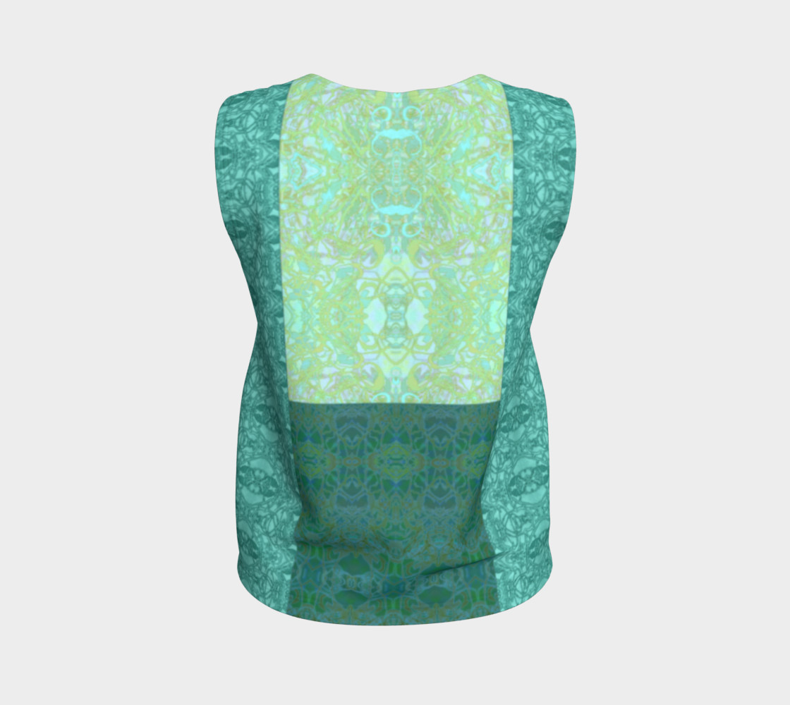Kaleid Teal Patchwork preview #2