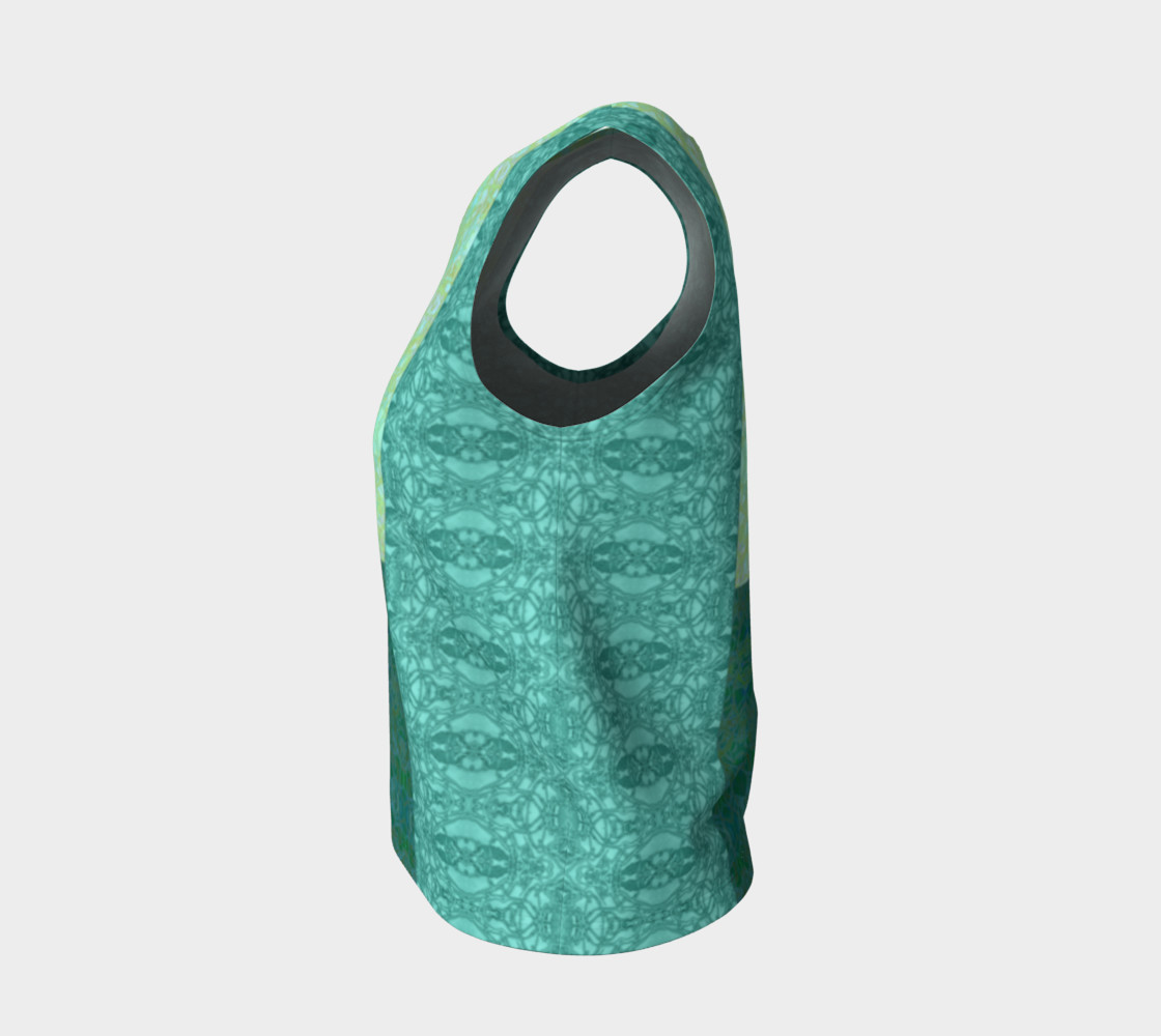 Kaleid Teal Patchwork preview #3