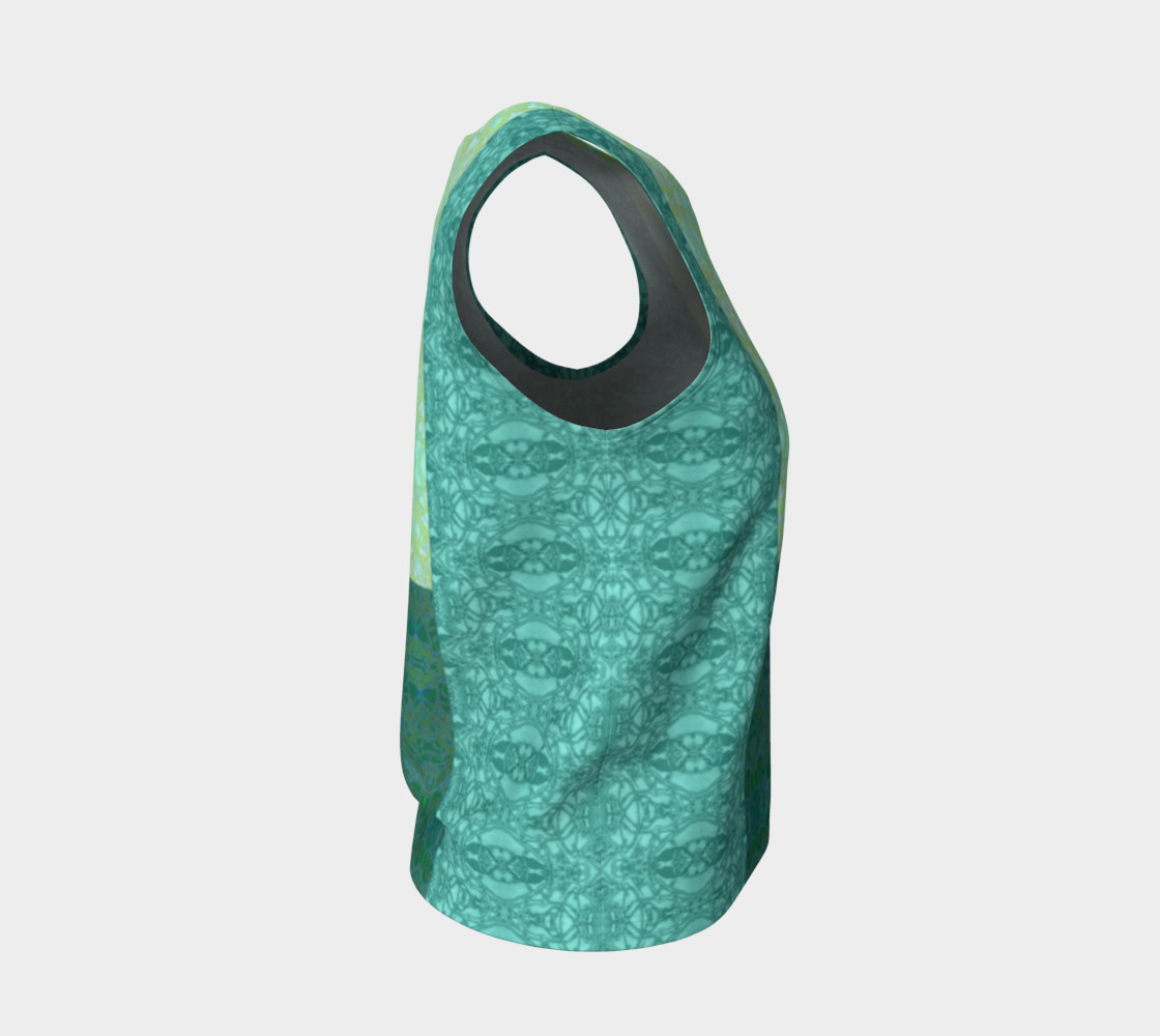 Kaleid Teal Patchwork preview #4