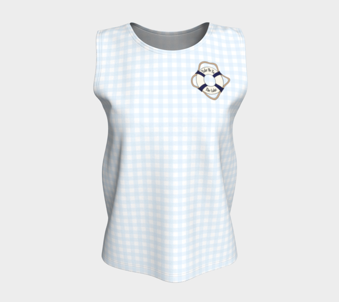 Aperçu de Take Me To The Lake Loose Tank Top #5