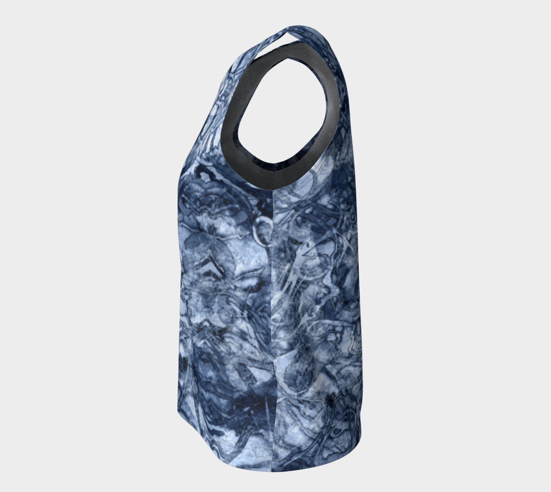 Kaleid Navy Abstract Filigree preview #7