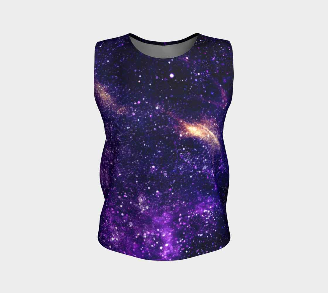 Ultra violet purple abstract galaxy 3D preview