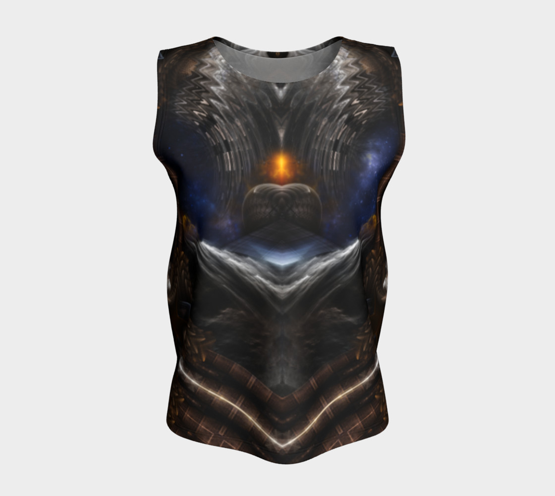Steampunk Visions Loose Tank Top preview #5