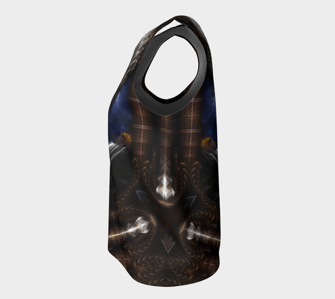 Steampunk Visions Loose Tank Top preview #7