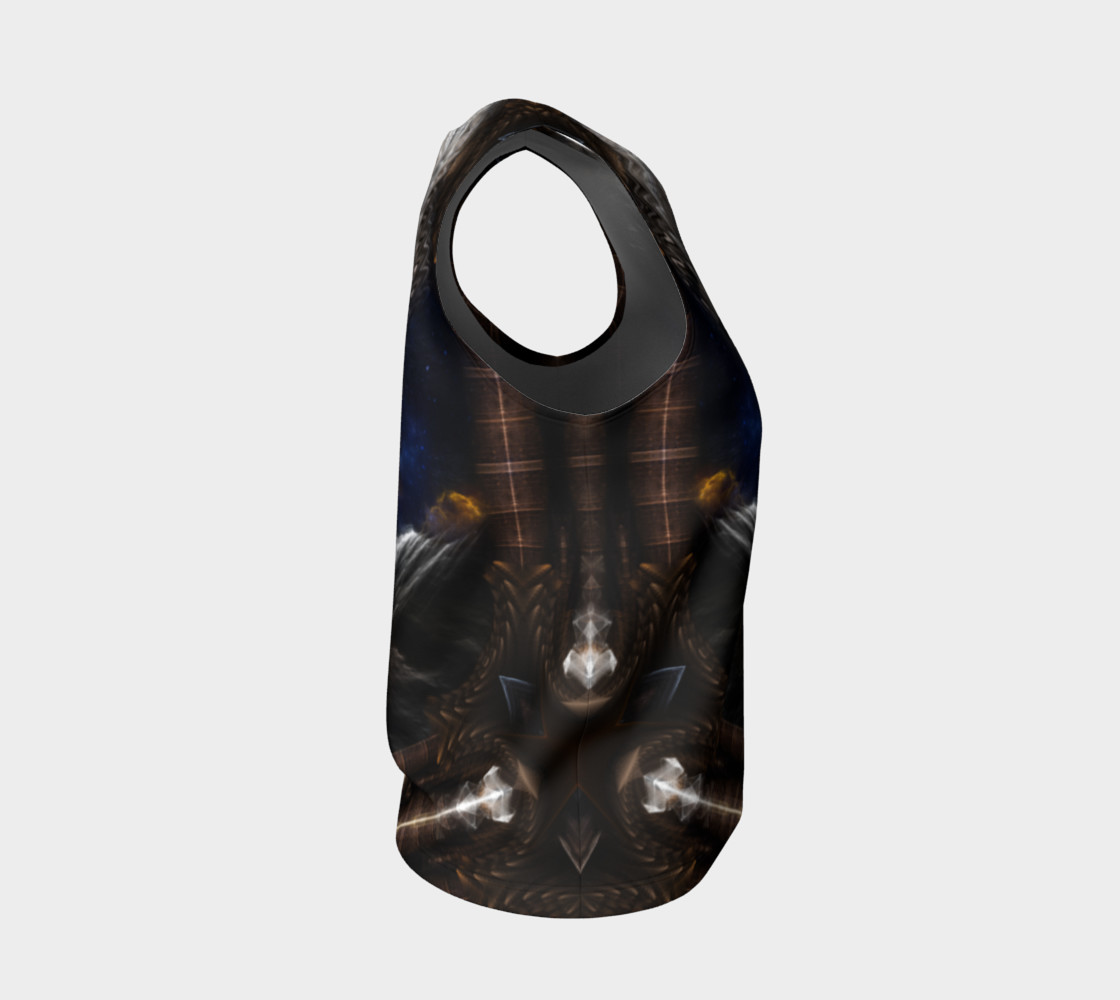Steampunk Visions Loose Tank Top preview #4