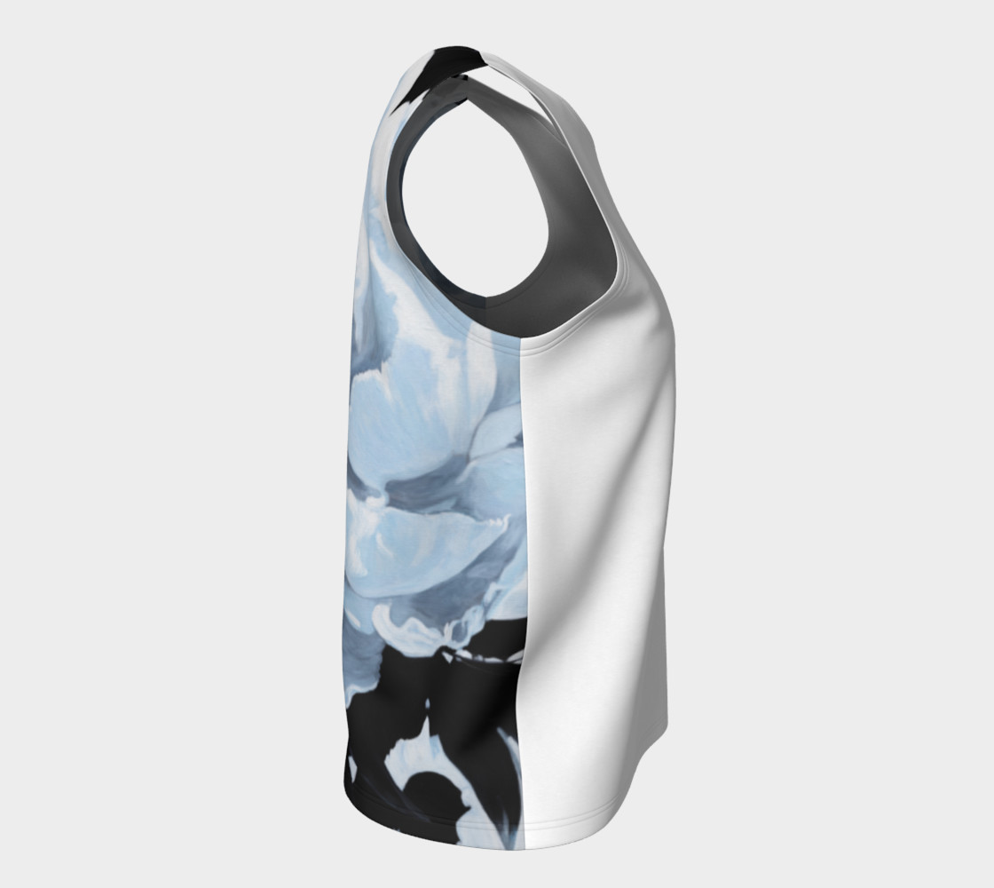 Aperçu de "A Peony For Your Thoughts" Loose Tank Top #8