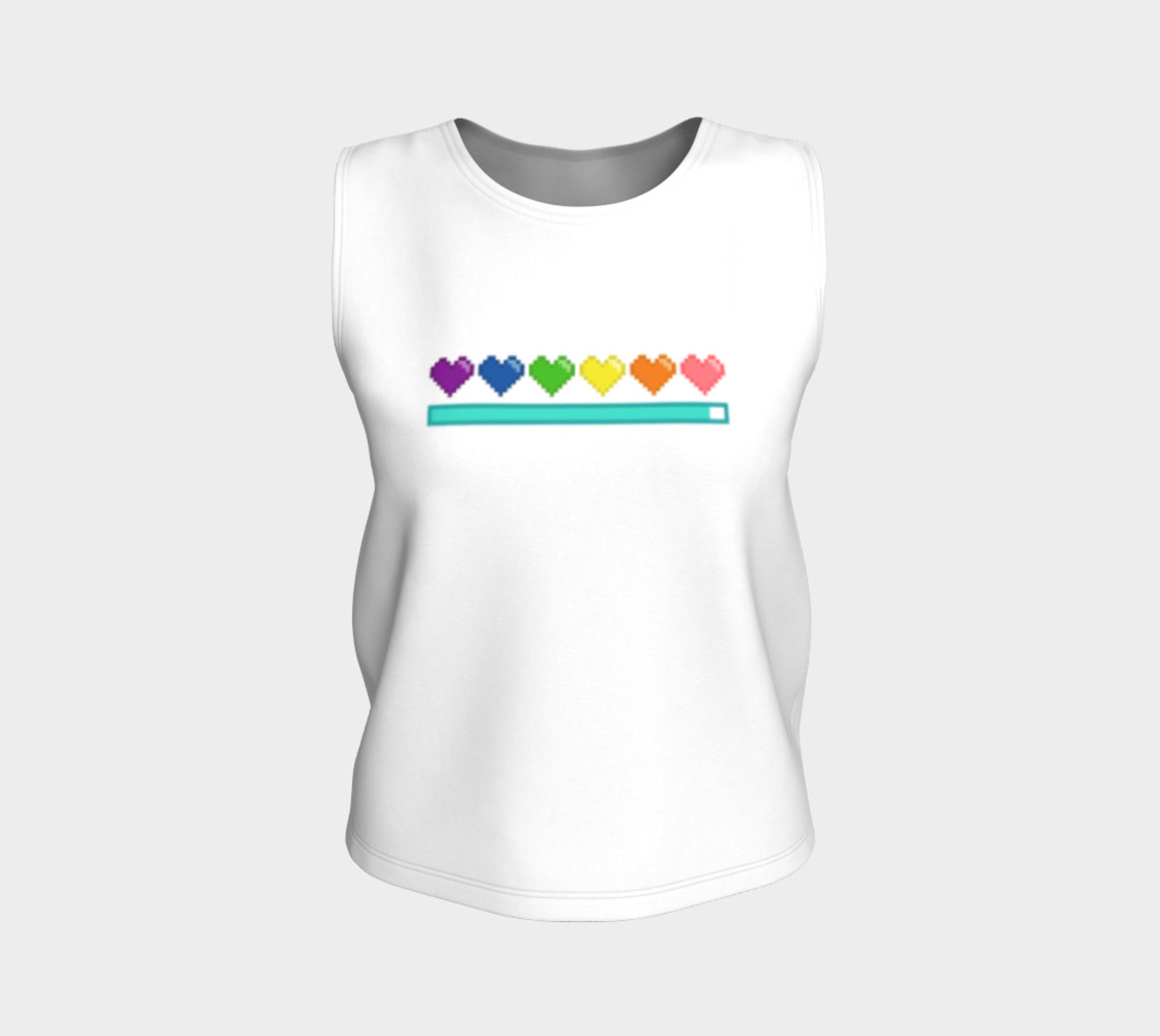 Aperçu de Gay Pride 8Bits hearts #1