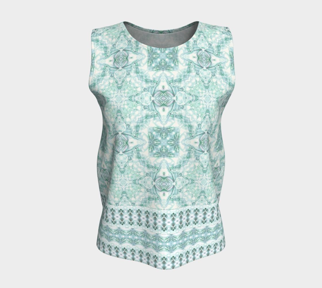 Toile Tile Kaleid Blue Vibration Lace Combo 1 preview #5