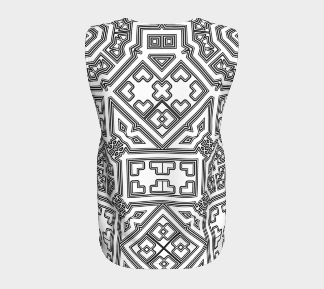 Geo-Telidin Loose Tank Top preview #6