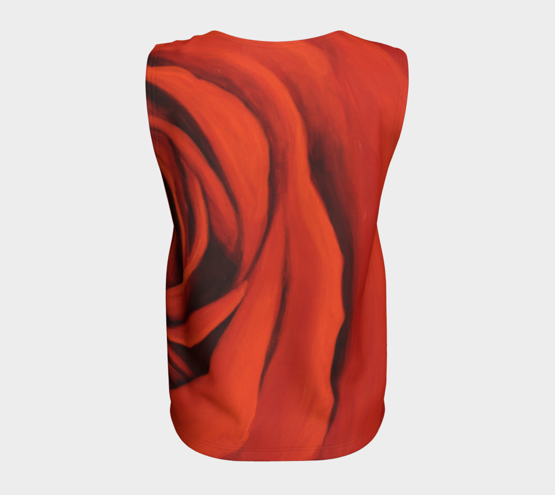 Aperçu de "Seeing Red" Loose Tank Top #6