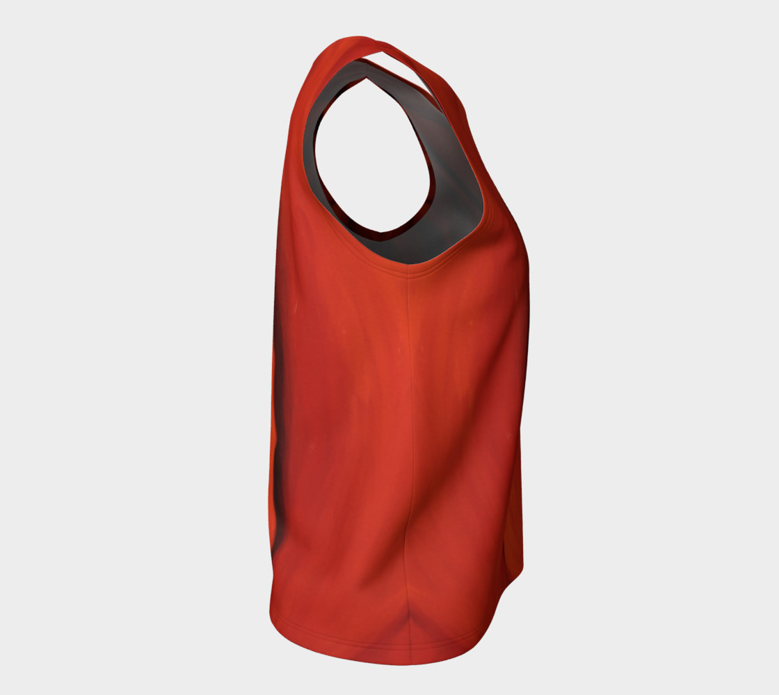 Aperçu de "Seeing Red" Loose Tank Top #8
