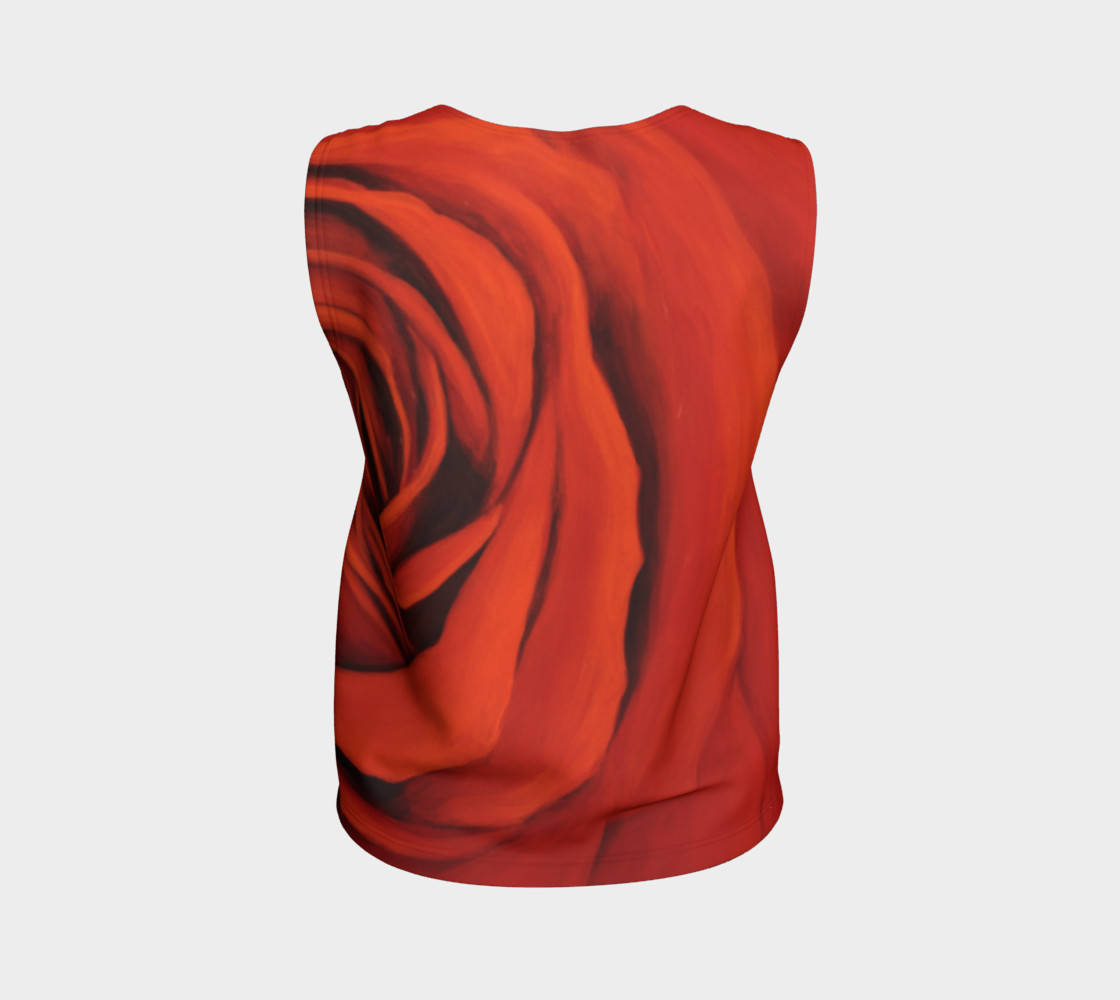 Aperçu de "Seeing Red" Loose Tank Top #2