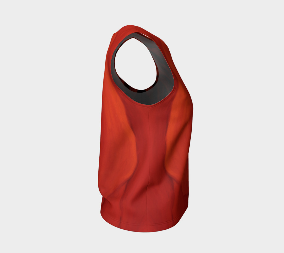 Aperçu de "Seeing Red" Loose Tank Top #4