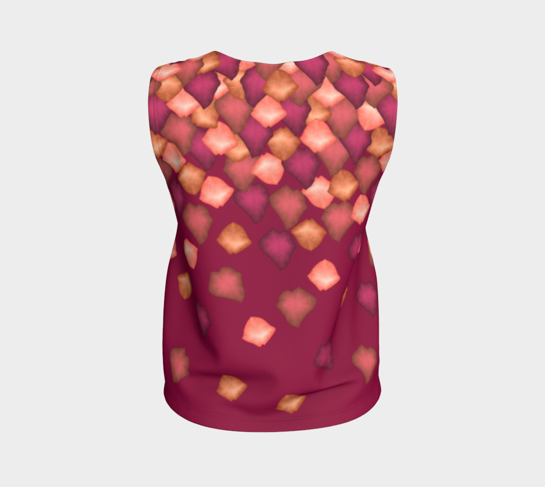 Aperçu de Falling Leaves Loose Tank Top #2