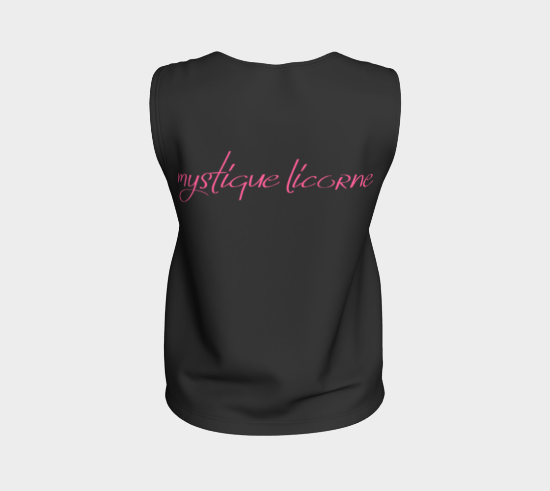 Mystique Licorne Loose Tank Top preview #2