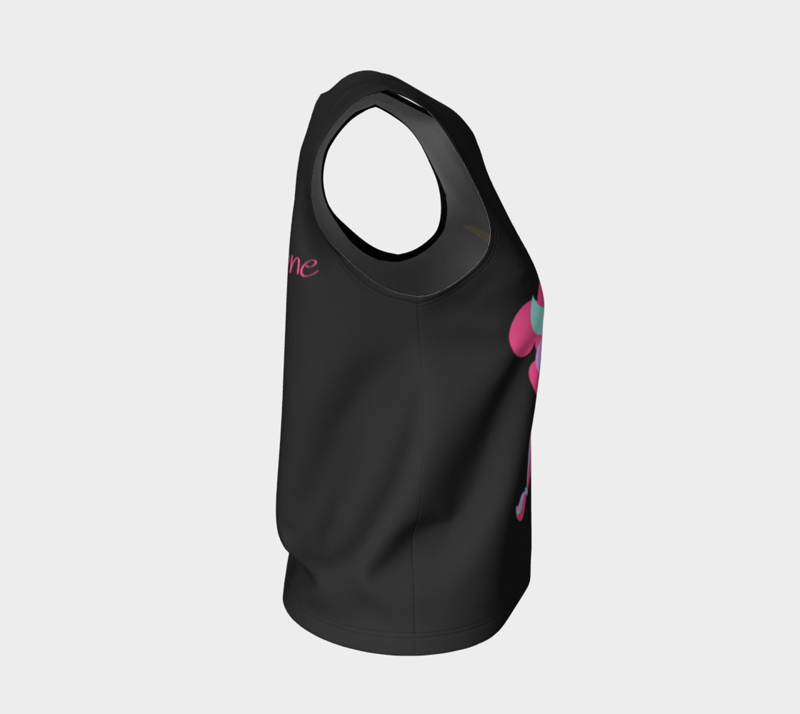 Mystique Licorne Loose Tank Top preview #4