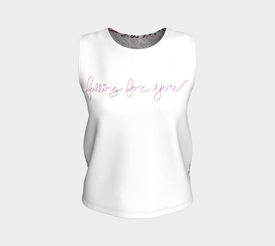 Aperçu de Falling For You Loose Tank Top #1