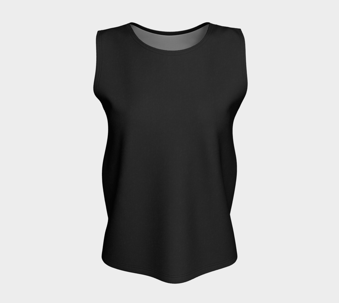 Charcoal | Loose Tank Top preview #5
