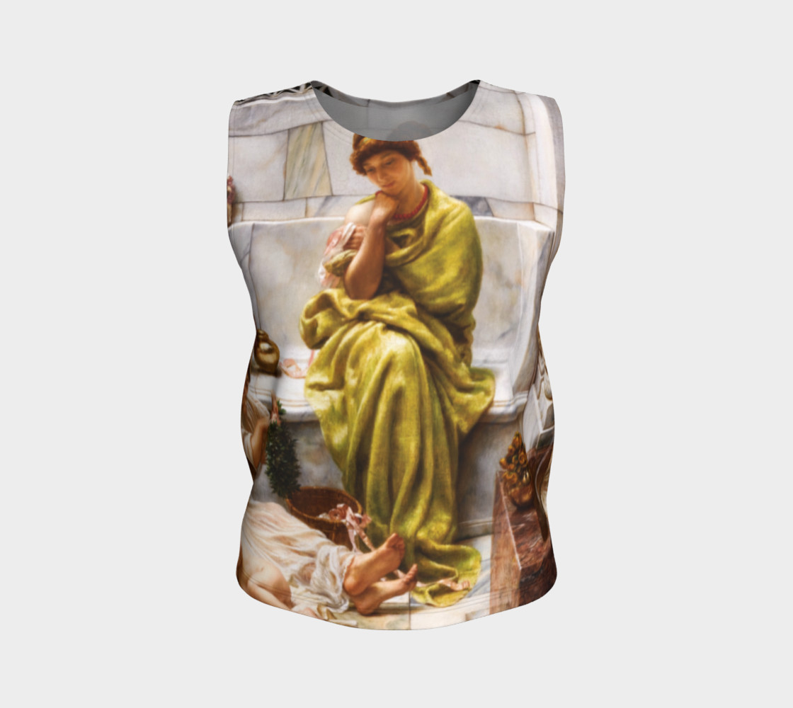 Corner Of The Marketplace Loose Tank Top 3D preview