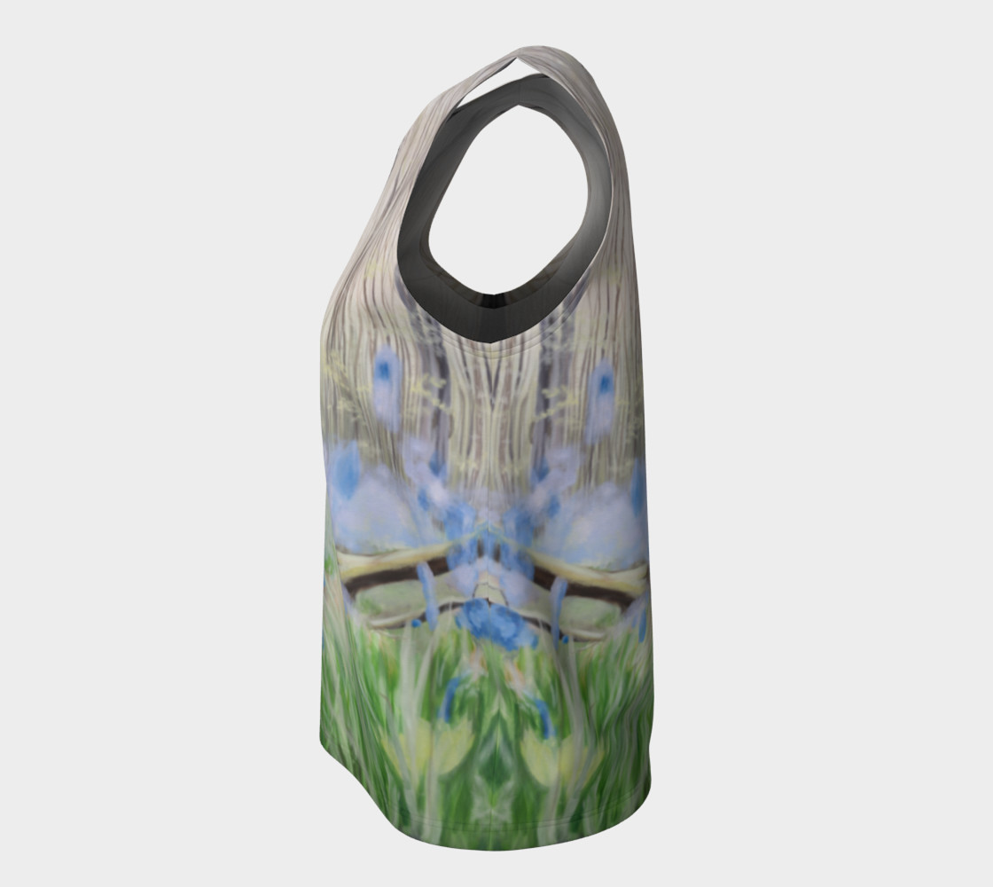 Aperçu de "Peace" Loose Tank Top #7
