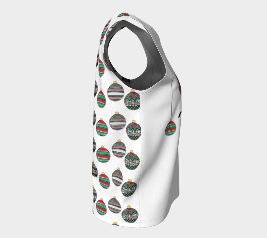 Aperçu de Happy Holidays Loose Tank Top #8