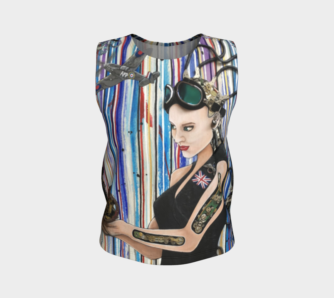Automata Fighter Pilot Tank Top preview #1