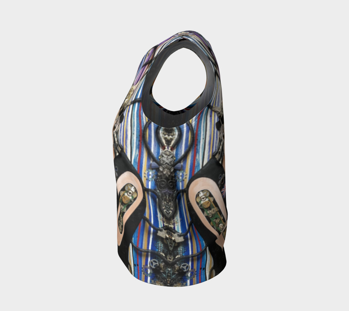 Automata Fighter Pilot Tank Top preview #3