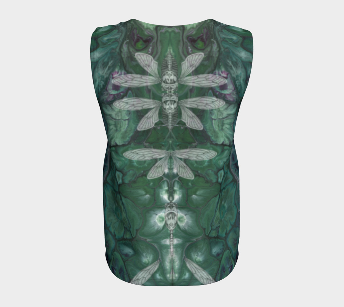 Meta Cicada Loose Tank Top preview #6