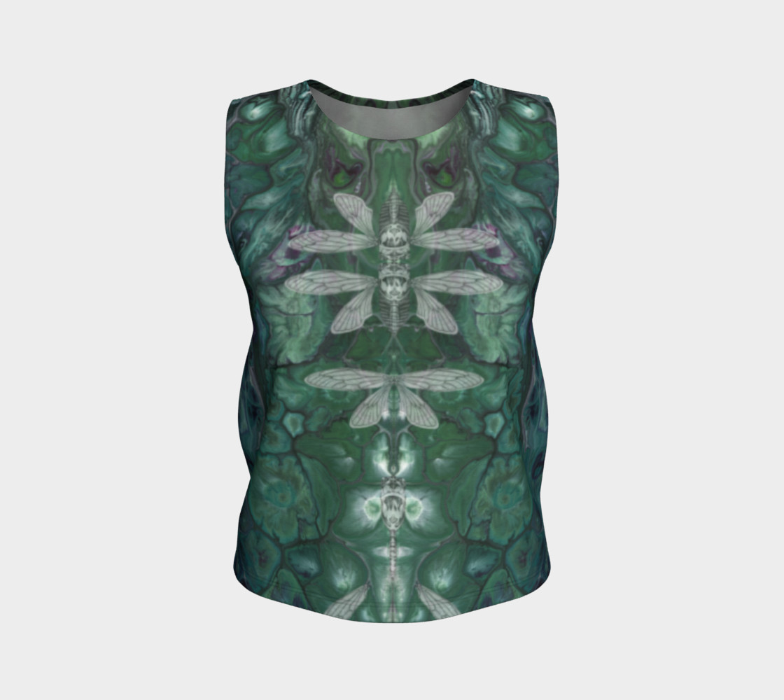 Meta Cicada Loose Tank Top preview #1