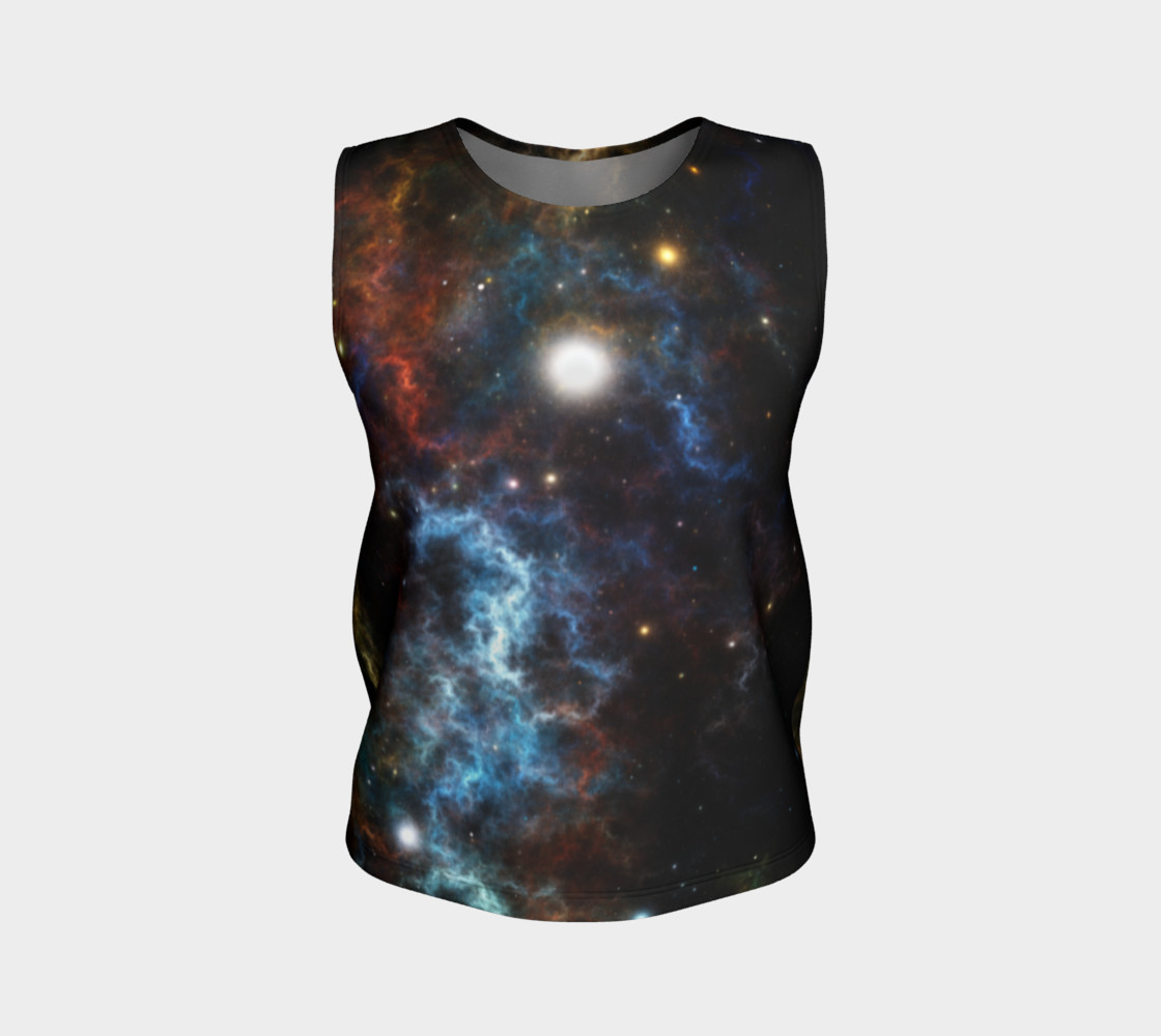 The Sydeous Nexus Cluster Loose Tank Top 3D preview