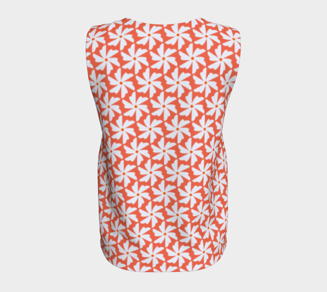 Coral Jasmine Tank Top preview #6