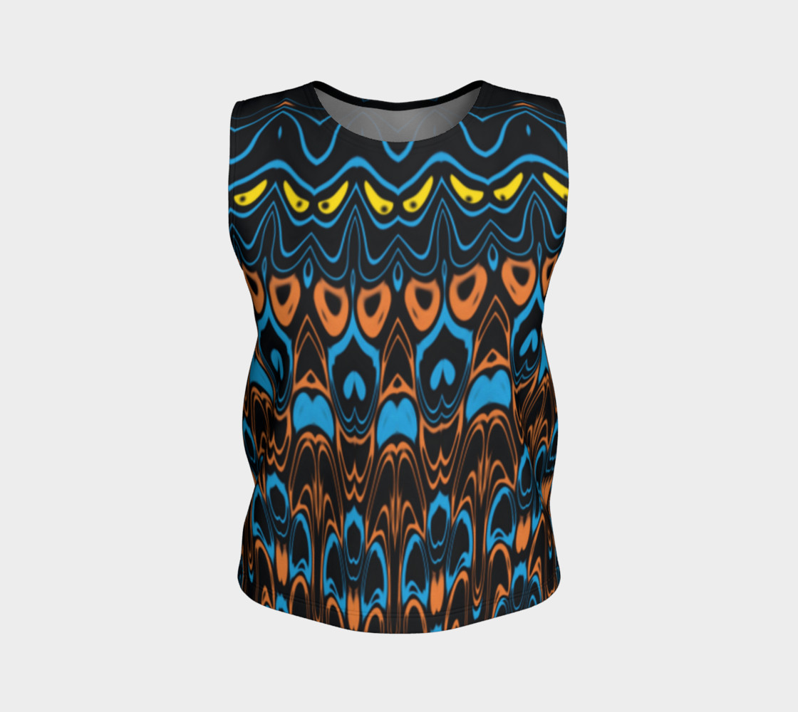 Night Watchers - Loose Tank Top 3D preview
