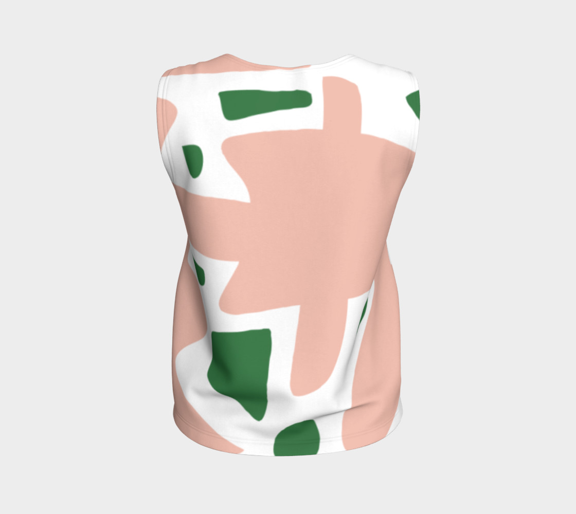 Pink Camouflage Loose tank top preview #2