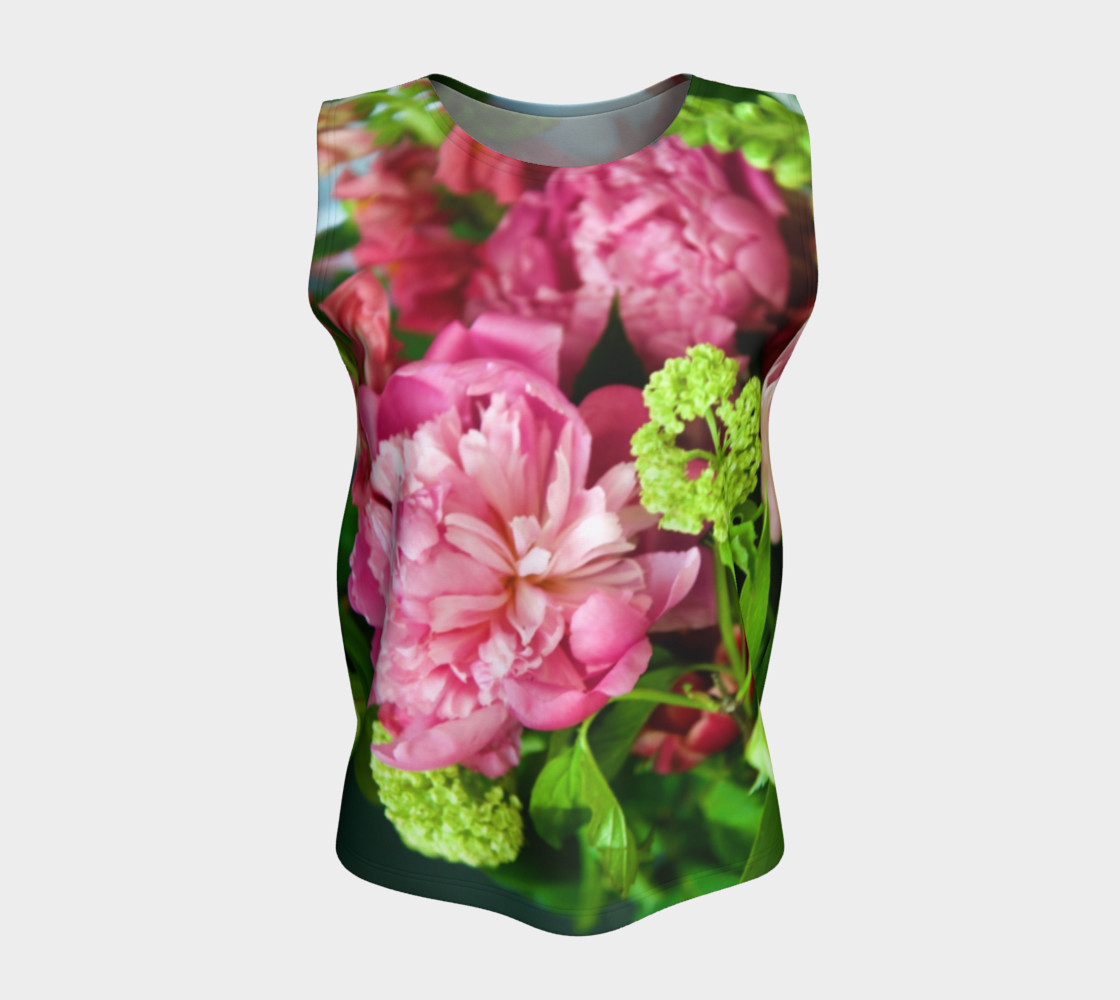 Aperçu de Pink Peony Tank #5