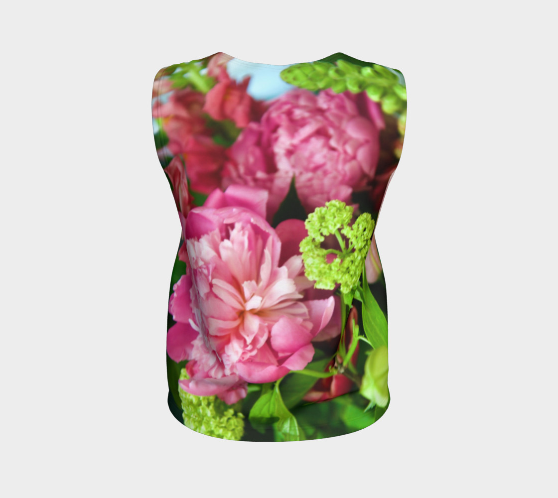 Aperçu de Pink Peony Tank #2