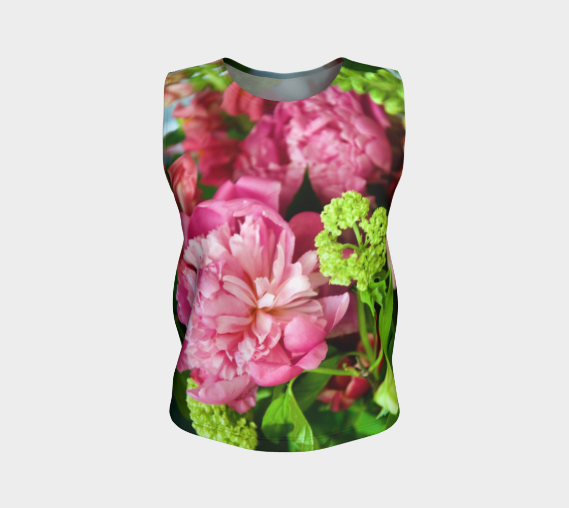 Aperçu de Pink Peony Tank #1