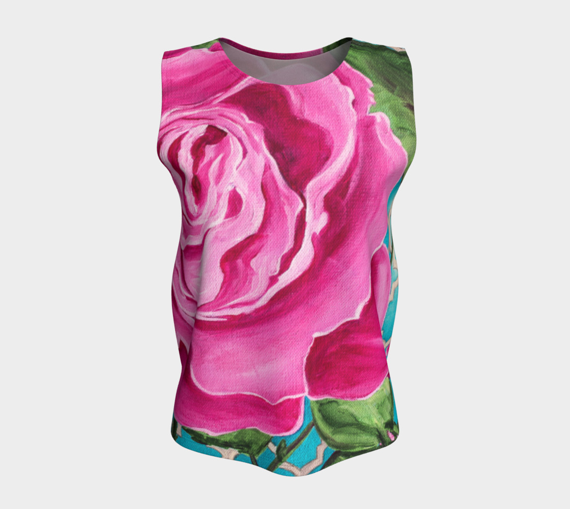 Aperçu de Mother's Day Rose Loose Tank #5
