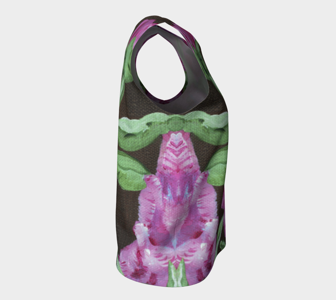 Pink Peonies Loose Tank preview #8