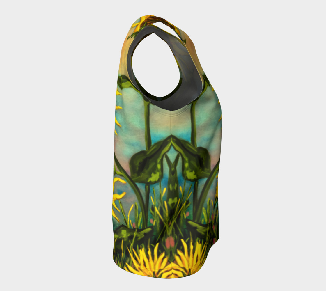 Sunflowers Loose Tank preview #8