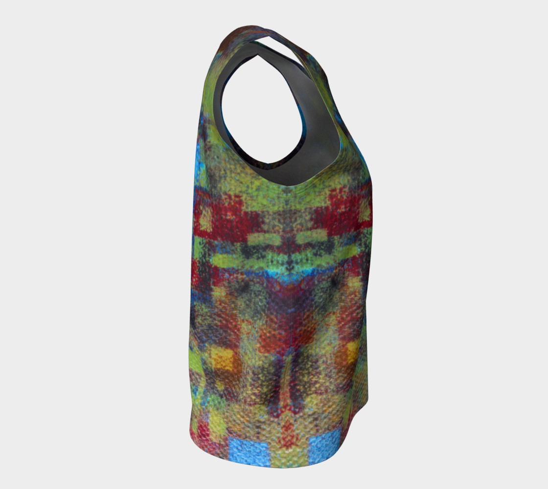 Aperçu de Abstract Mosaic Loose Tank #8