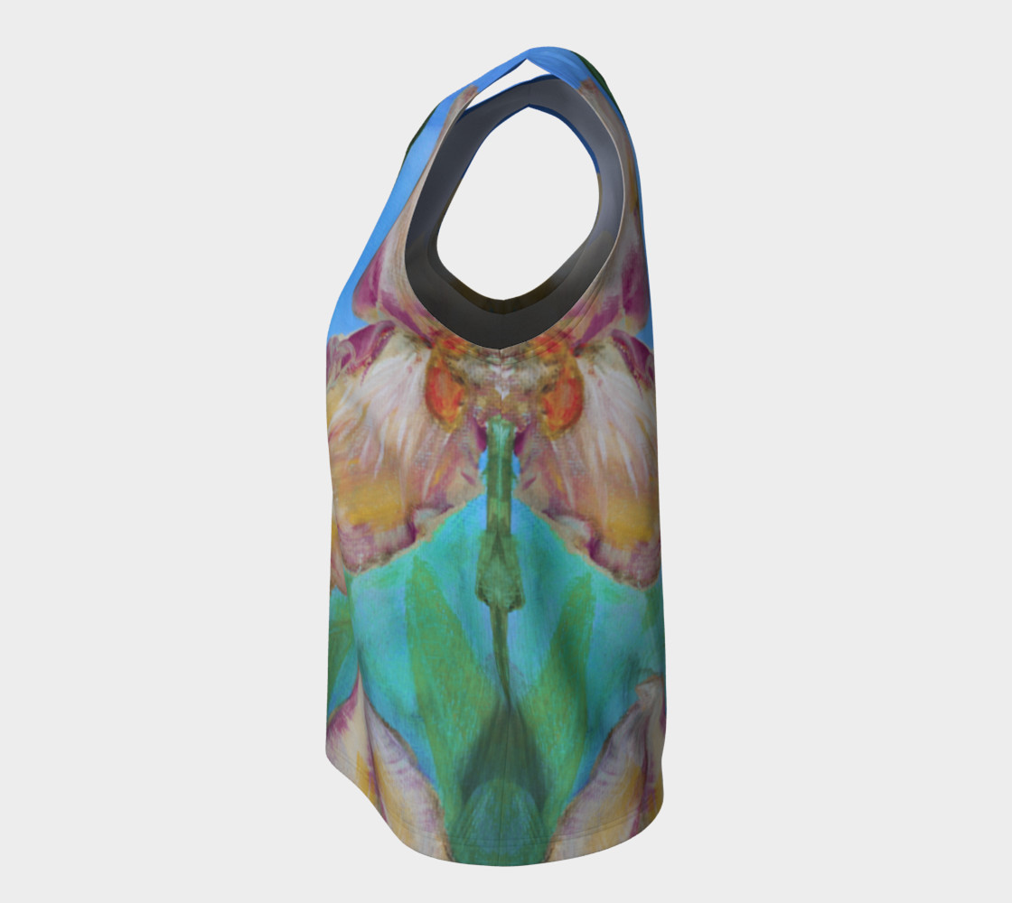 Variegated Irises Loose Tank preview #7