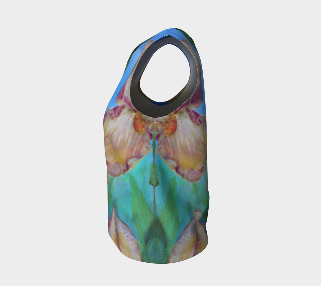 Variegated Irises Loose Tank preview #3