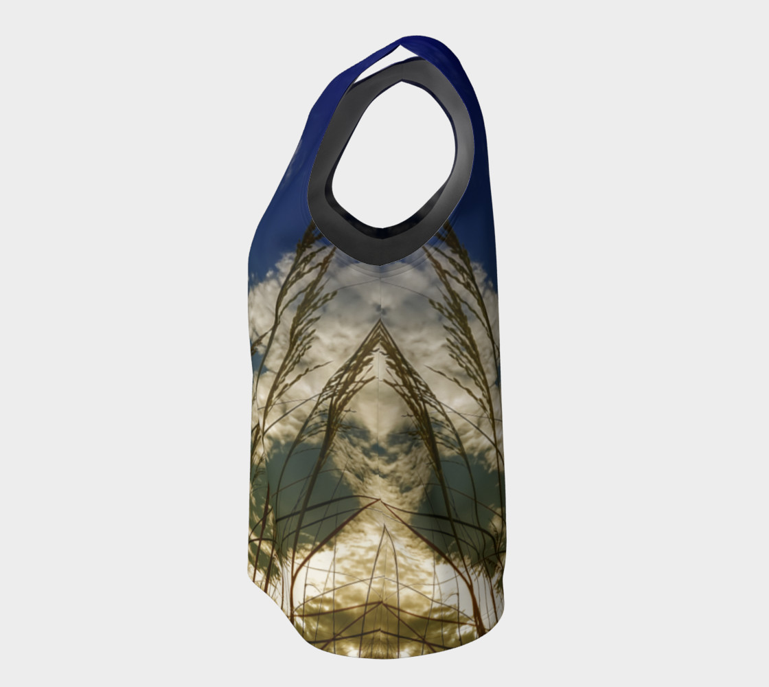 Sea Oats Thru Clouds Tank Top preview #7