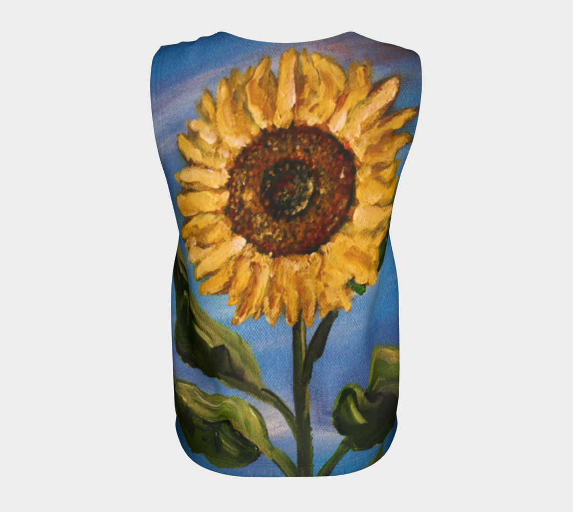 Aperçu de Sunflower Sky Loose Tank #6