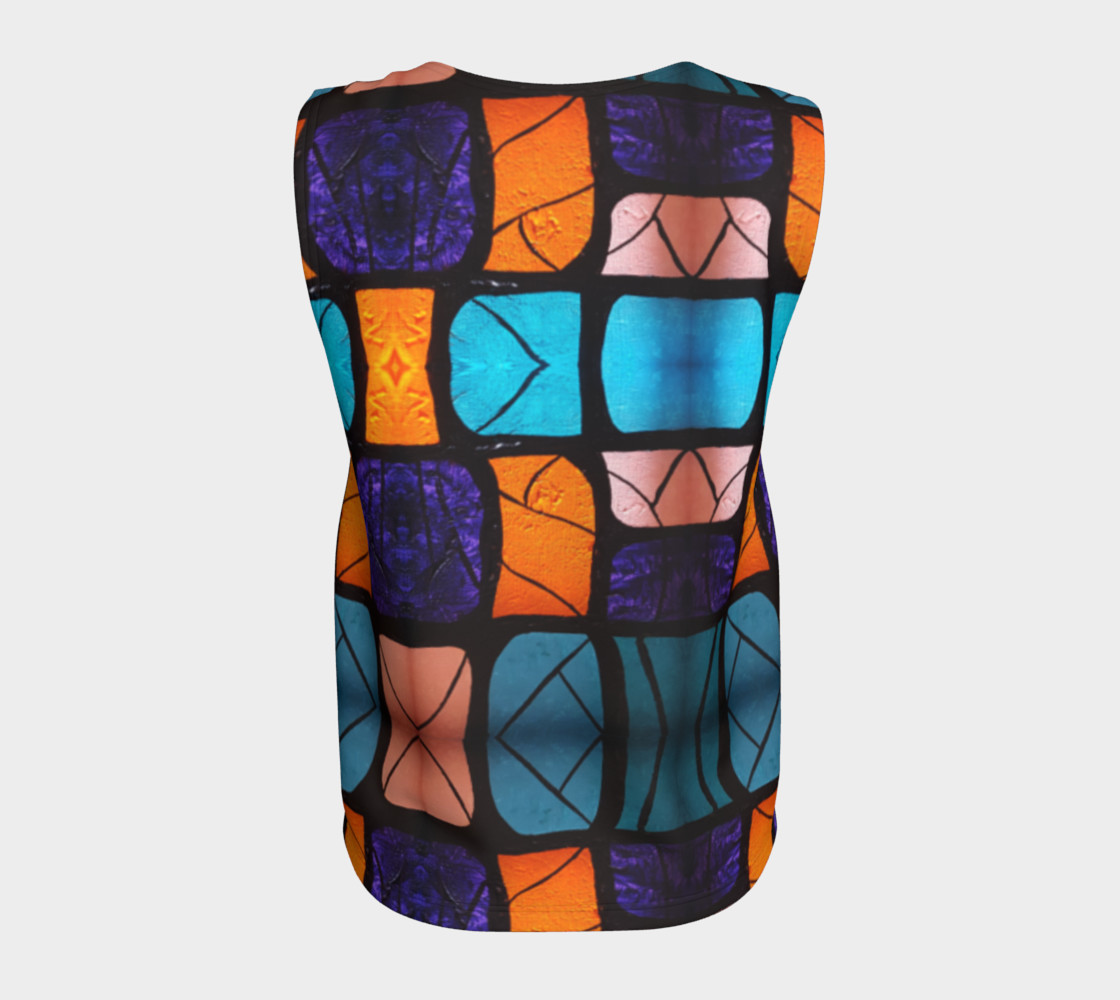Nostalgia Stained Glass Tank Top preview #6