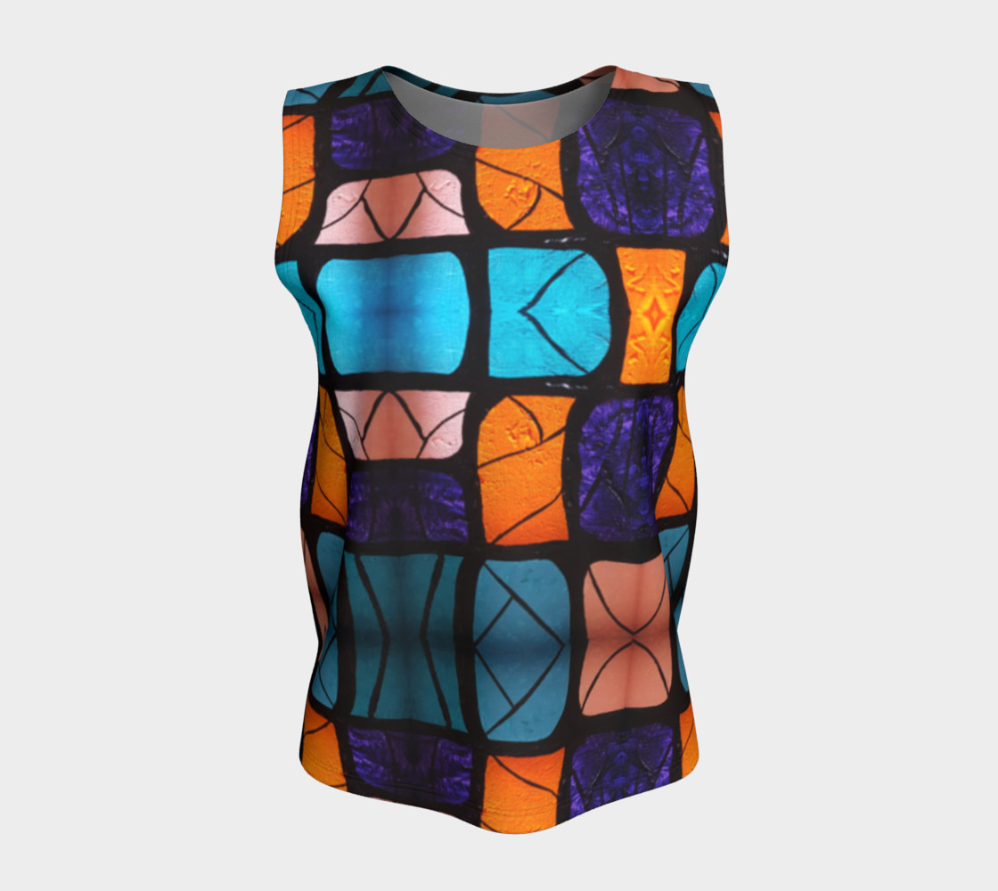 Nostalgia Stained Glass Tank Top preview #5