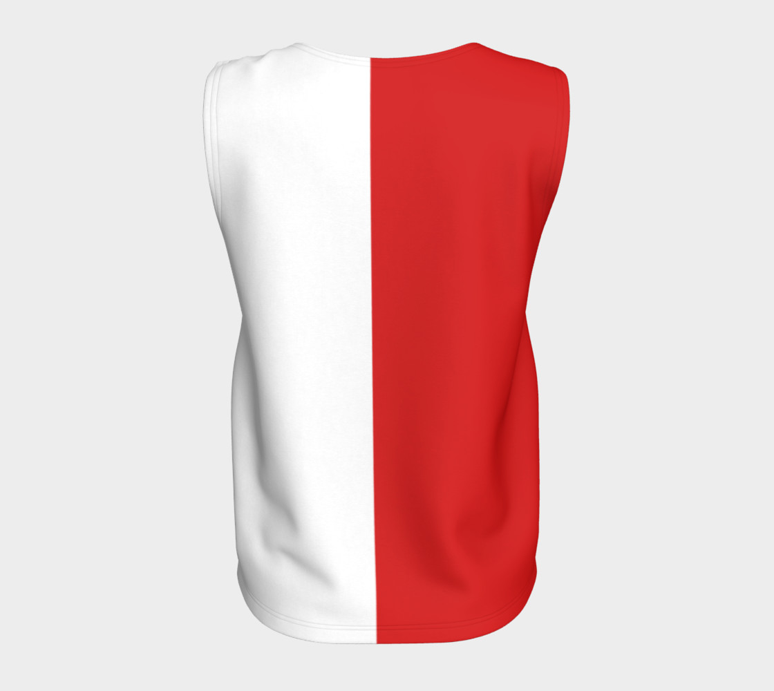 two toned patriotic poodle tank preview #6