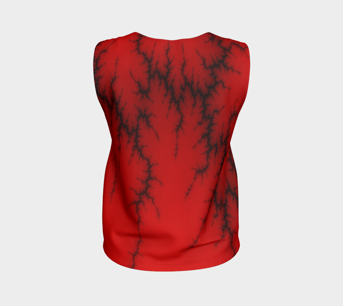 Red Lightning Tank Top preview #2