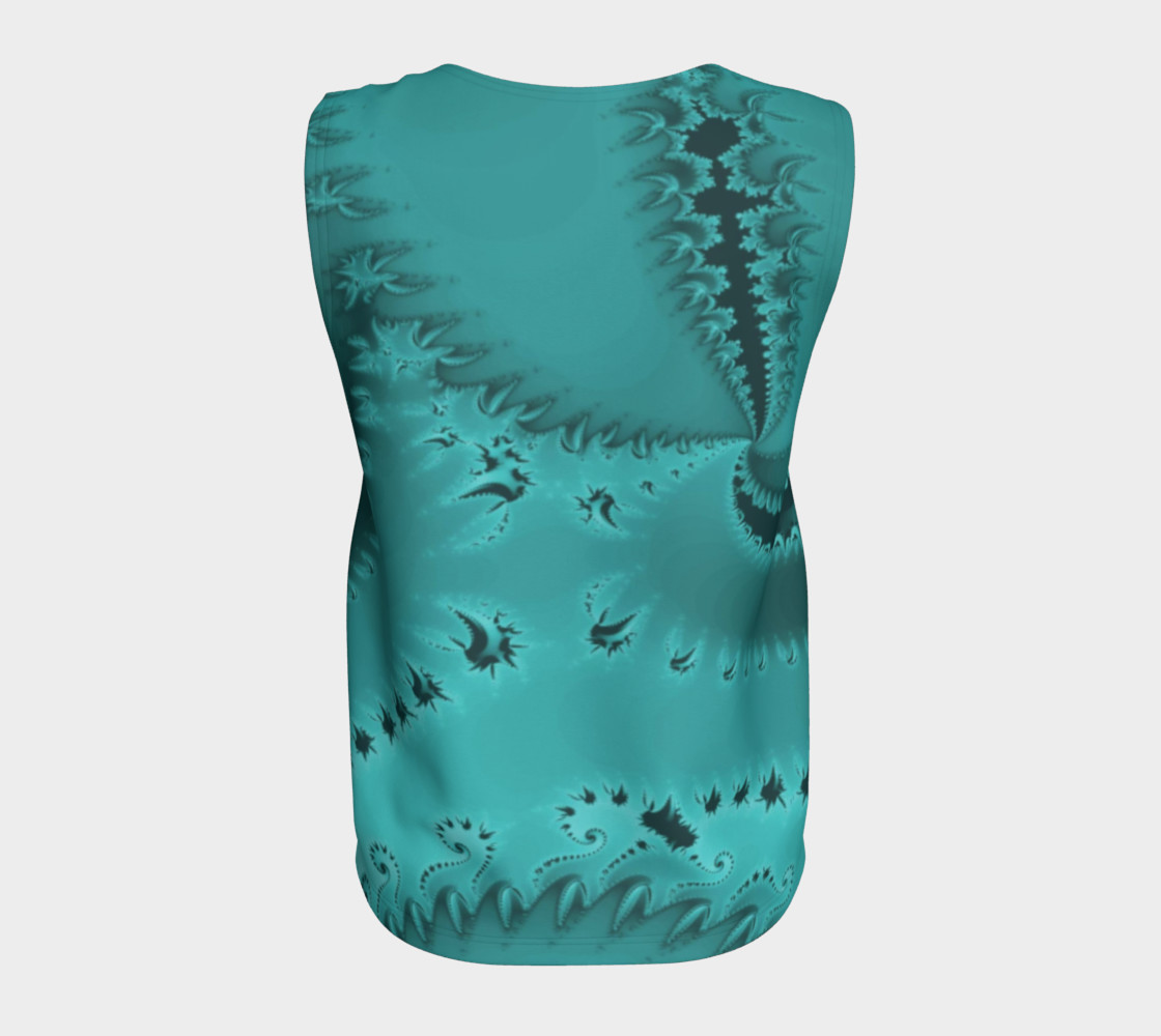 Teal Twilight Tank Top preview #6