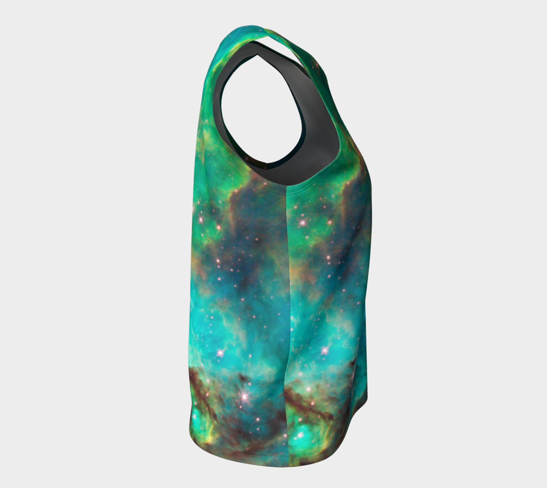 Star Cluster NGC 2074 in Cosmic Cloud Loose Fit Tank Top preview #8